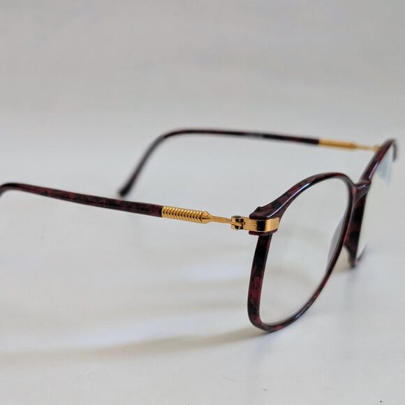 NWT Vintage 90's PC Round Combo Frame Reading Glasses (S. Black) - Picture 2 of 5